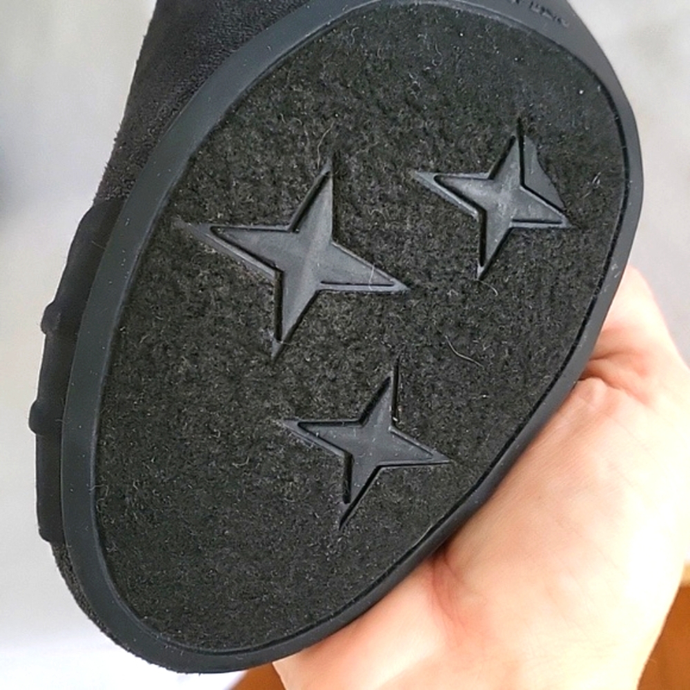 Mixit Shimmering Black Heels with Bow Detail - Picture 10 of 10